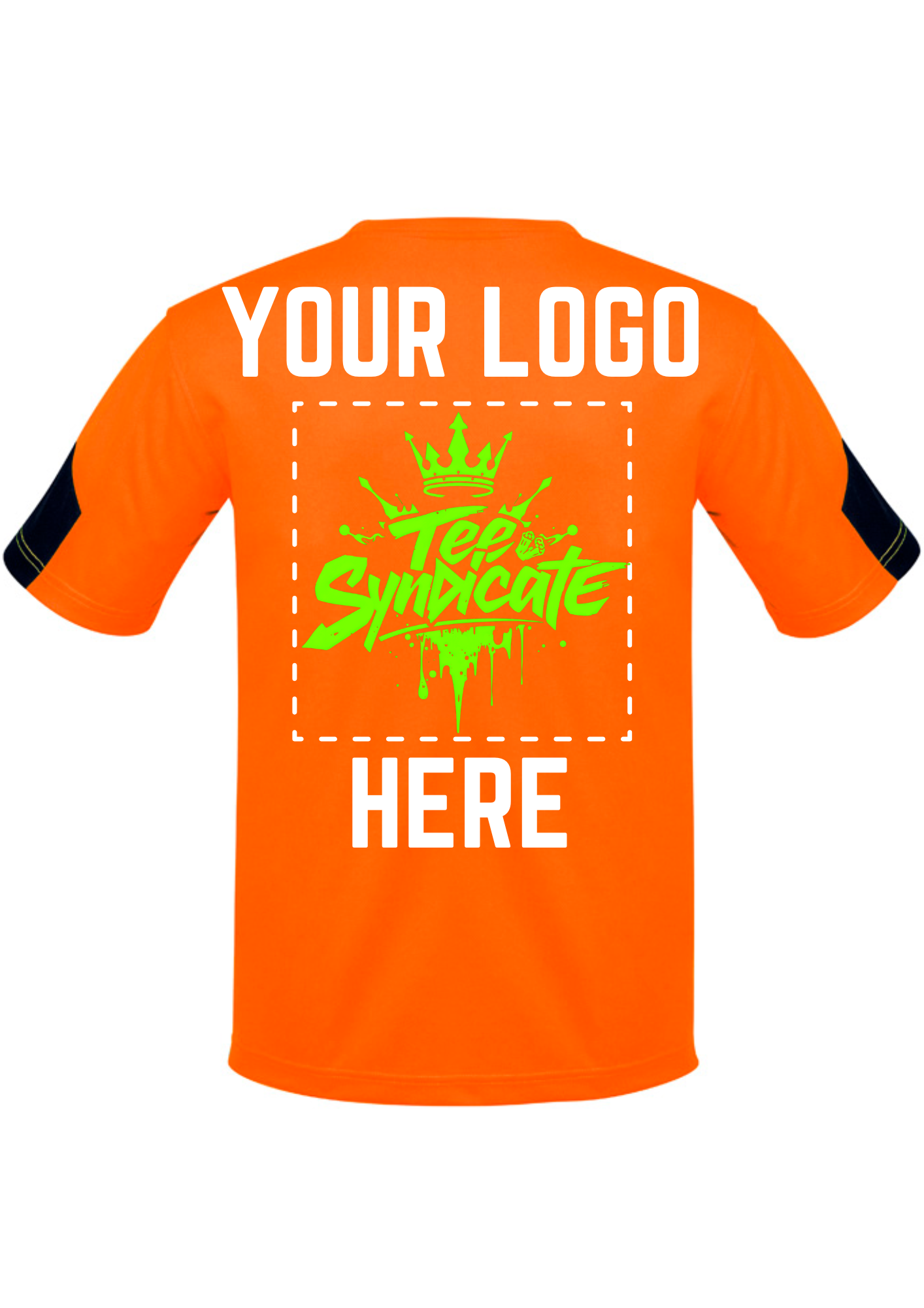 Men's Hi-Vis Squad Tee - SYZMIK