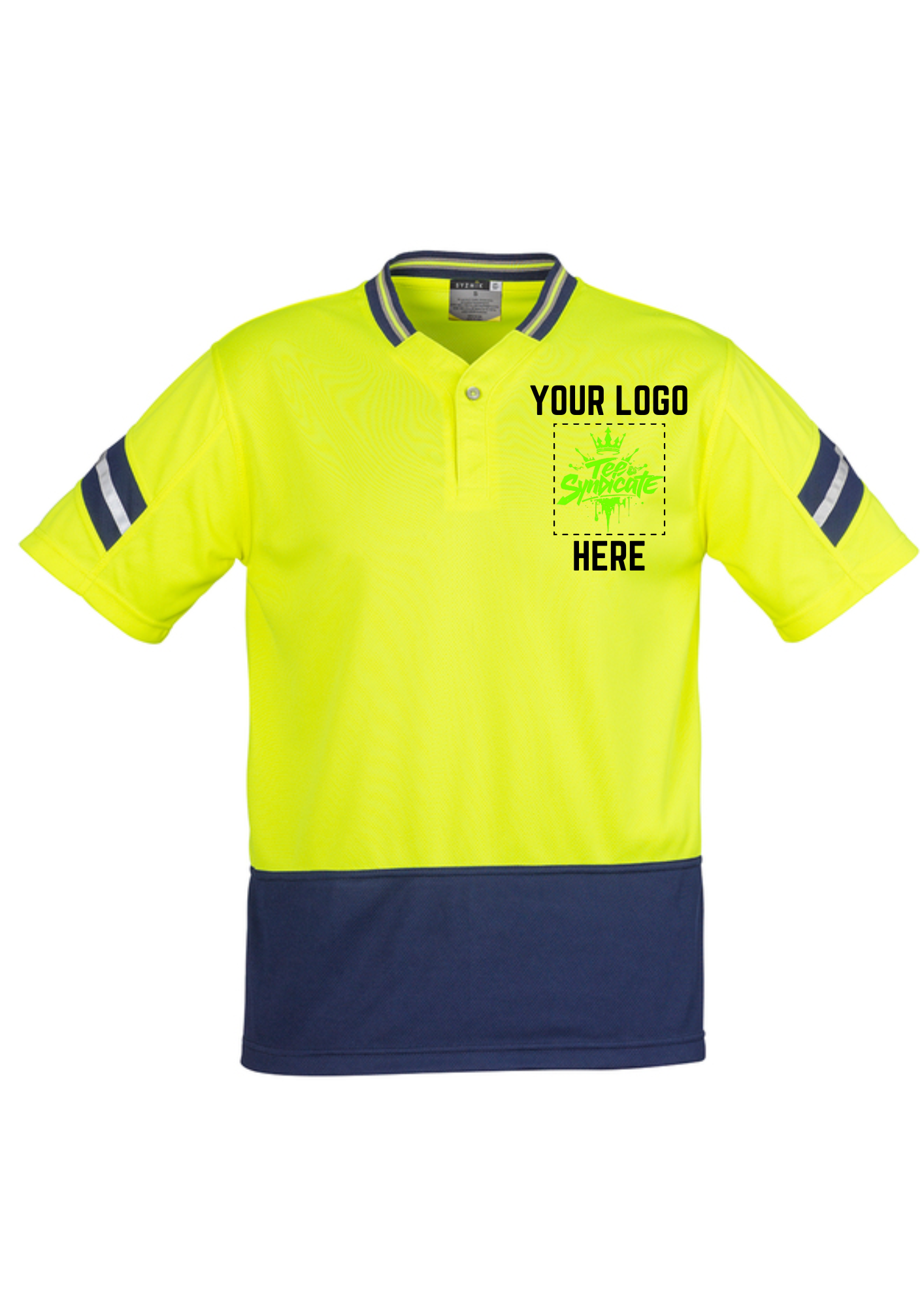 Men's Hi-Vis Astro Polo - SYZMIK