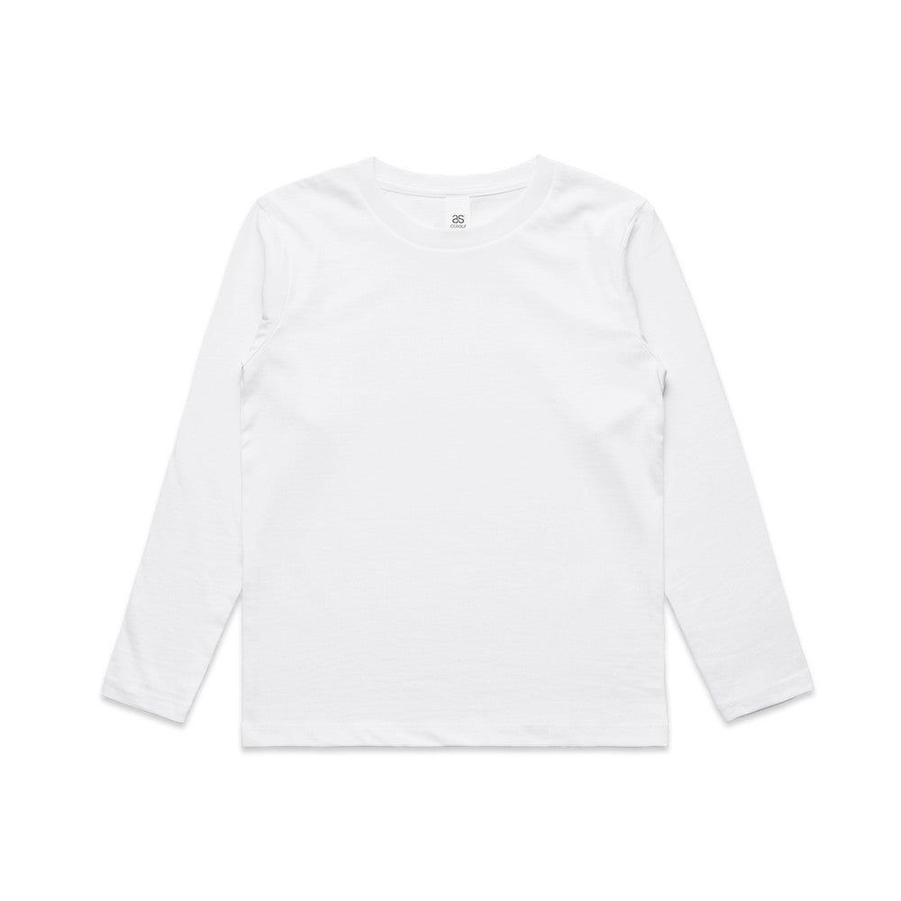 Kids Long Sleeve Staple Tee - AS Colour