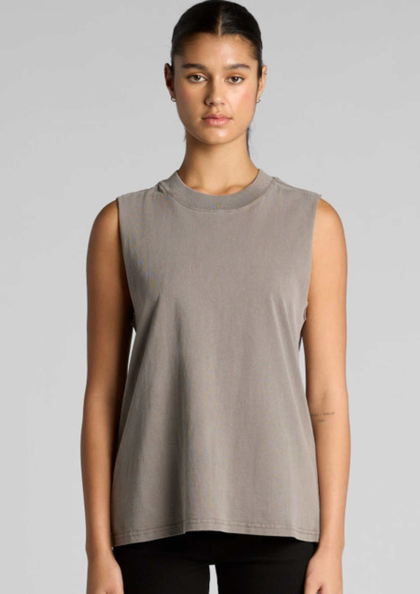 Women's Heavy Faded Tank - AS Colour