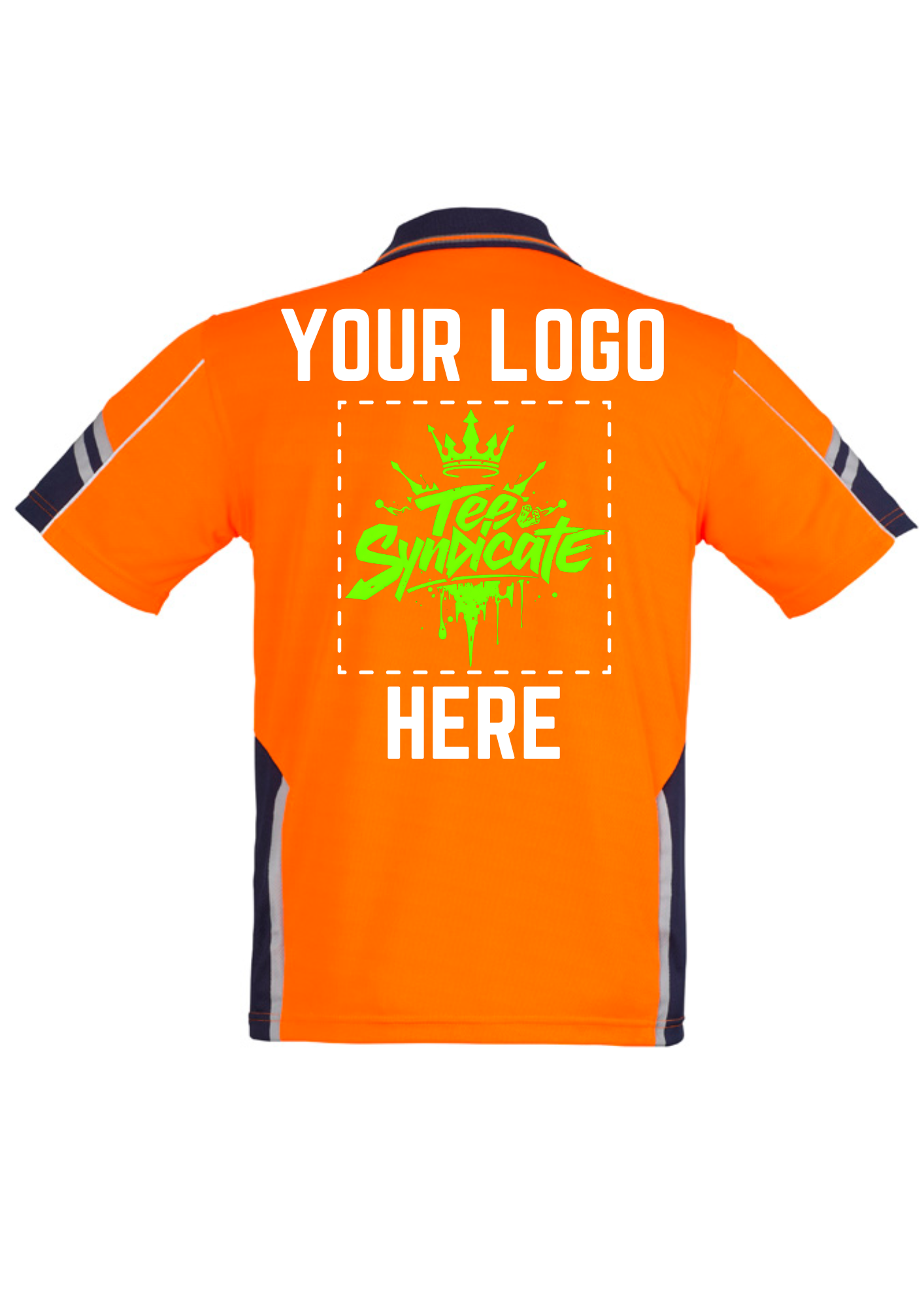 Men's Hi-Vis Squad Polo - SYZMIK