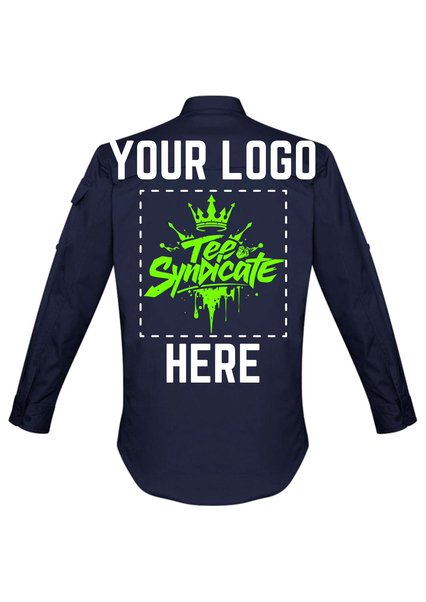 Men's Rugged Cooling Long Sleeve Shirt - SYZMIK