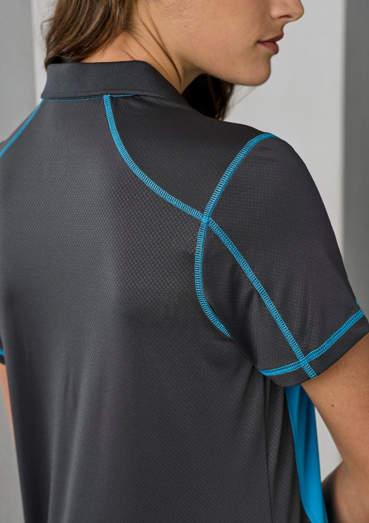 Womens Dart Short Sleeve Polo - Biz Collection