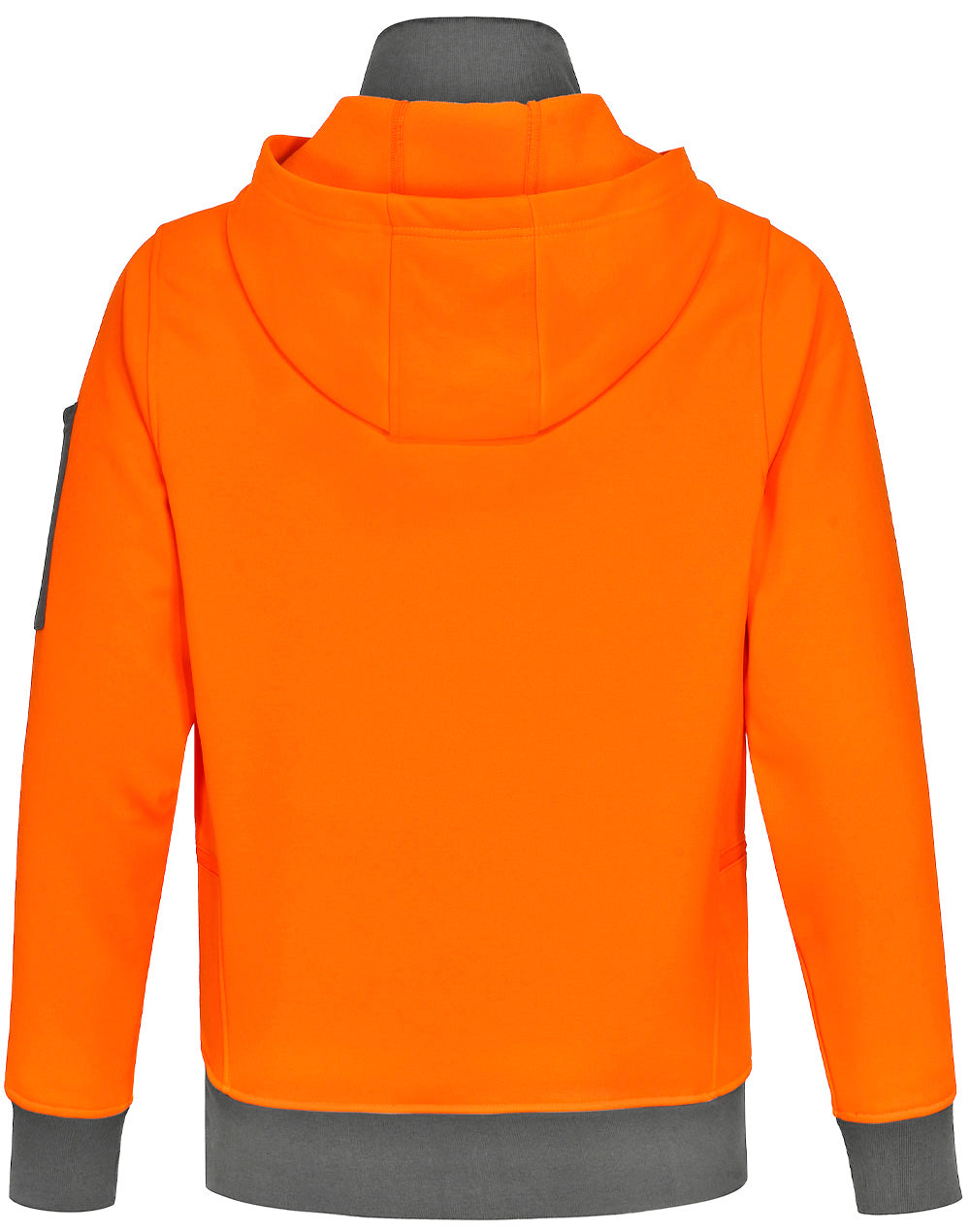 Hi Vis ¼ Zip Premium Fleece Hoodie - Unisex - All Industrial Wear