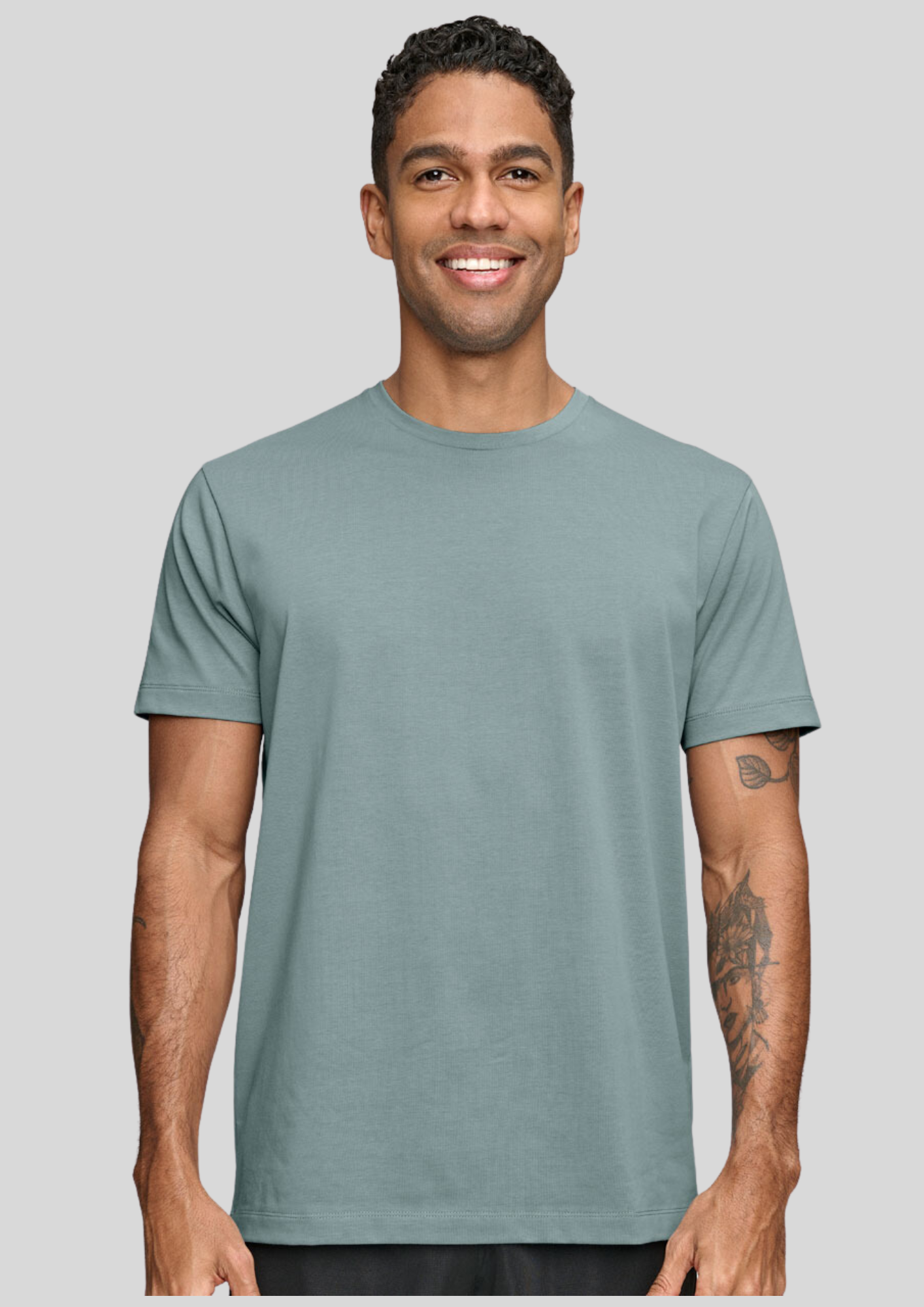 Men's Premium Cotton Face Tee - Winning Spirit