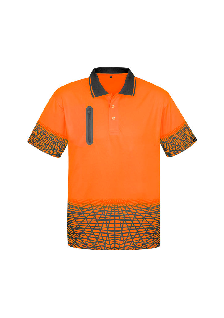 Men's Hi-Vis Tracks Polo - SYZMIK