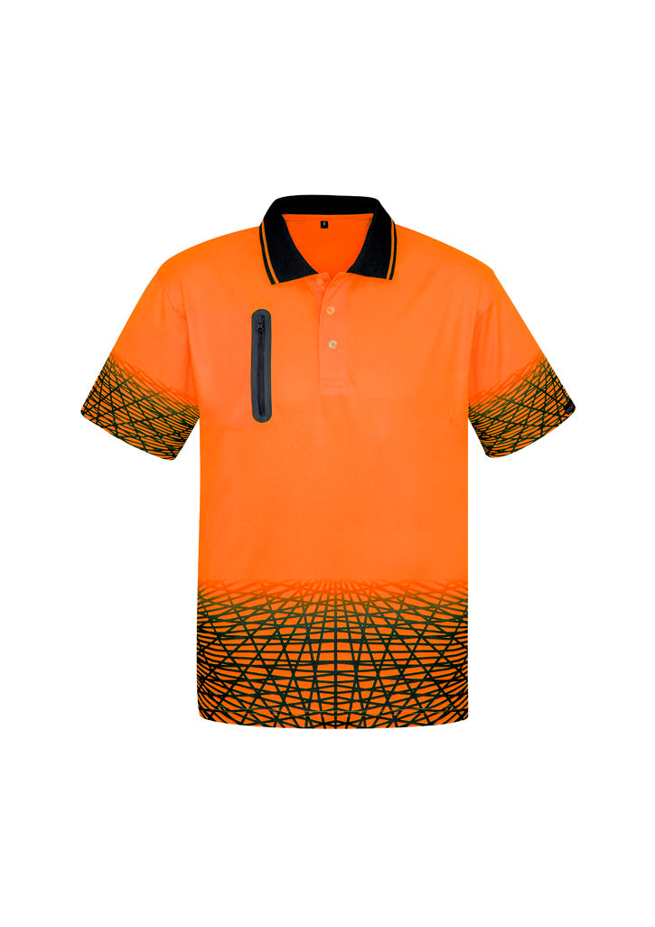 Men's Hi-Vis Tracks Polo - SYZMIK