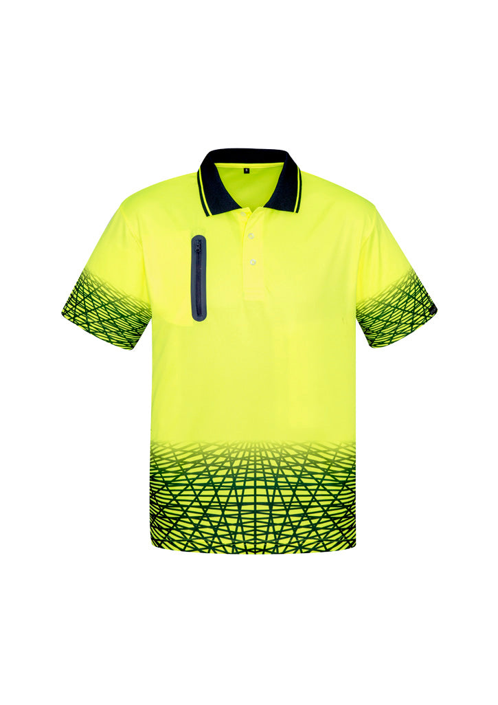 Men's Hi-Vis Tracks Polo - SYZMIK