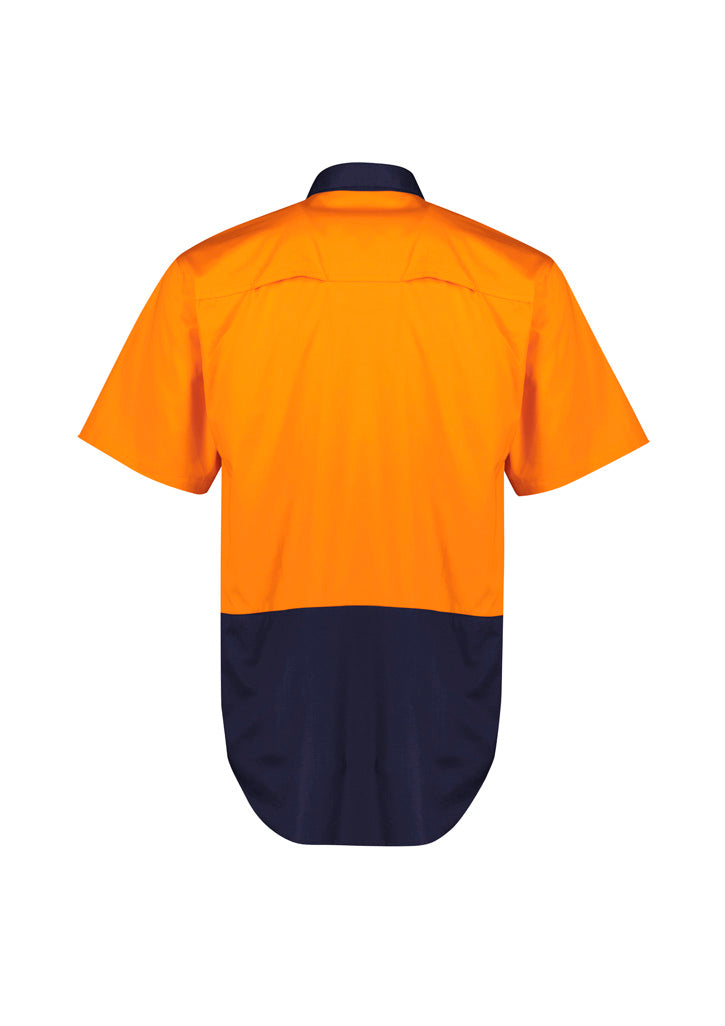 Men's Hi-Vis Short Sleeve Shirt - SYZMIK