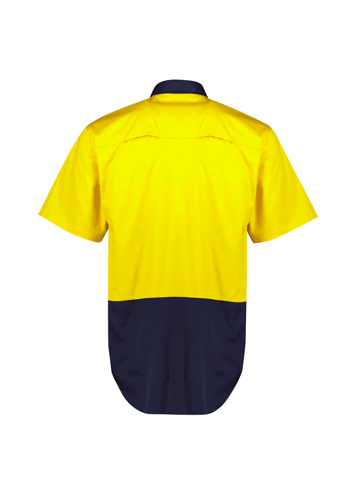 Men's Hi-Vis Short Sleeve Shirt - SYZMIK