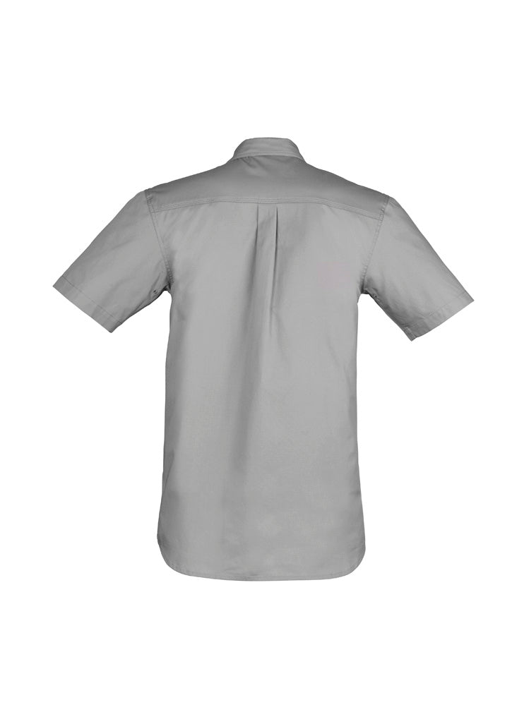Mens Lightweight Tradie Short Sleeve Shirt - SYZMIK