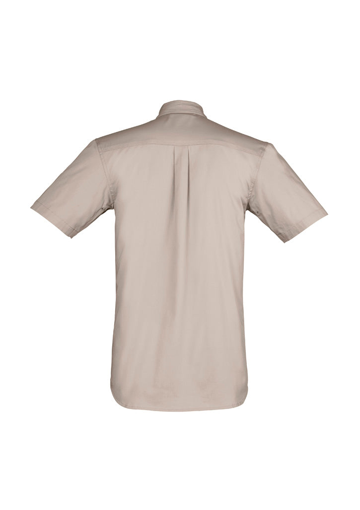 Mens Lightweight Tradie Short Sleeve Shirt - SYZMIK