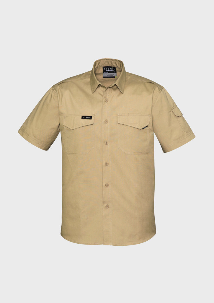 Men's Rugged Cooling Short Sleeve Shirt - SYZMIK