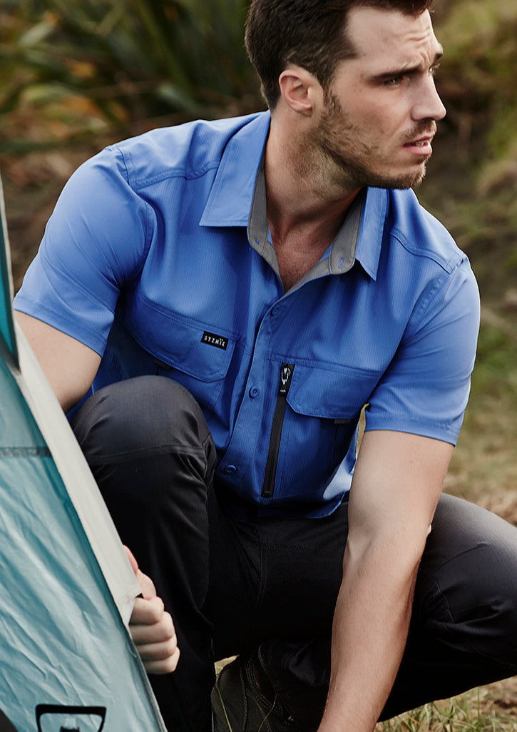 Men's Outdoor Short Sleeve Shirt - SYZMIK