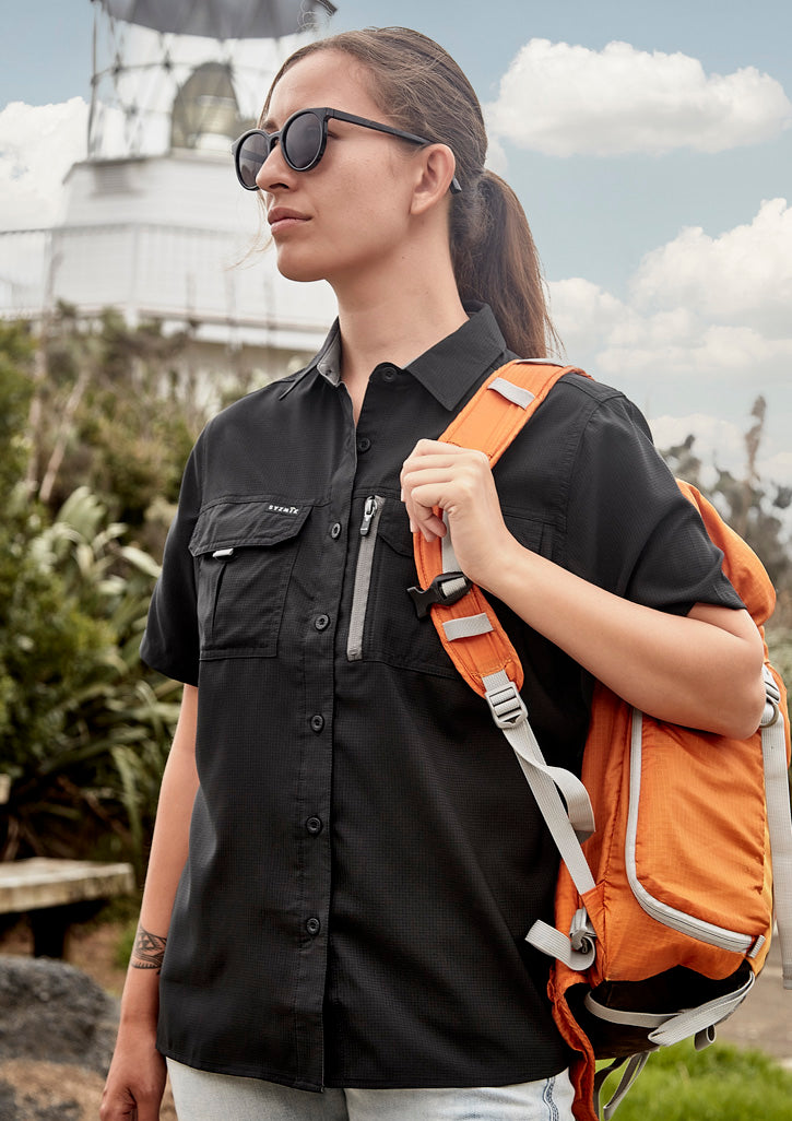 Women's Outdoor Short Sleeve Shirt - SYZMIK