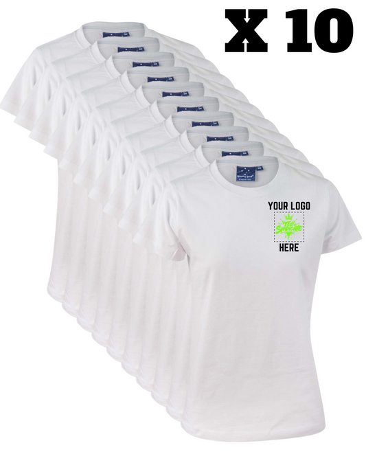 Women's Savvy Tee 10 PACK - Winning Spirit