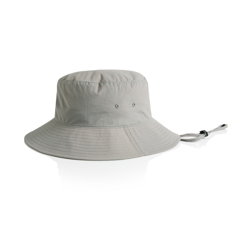 Nylon Wide-Brim Bucket Hat - AS Colour