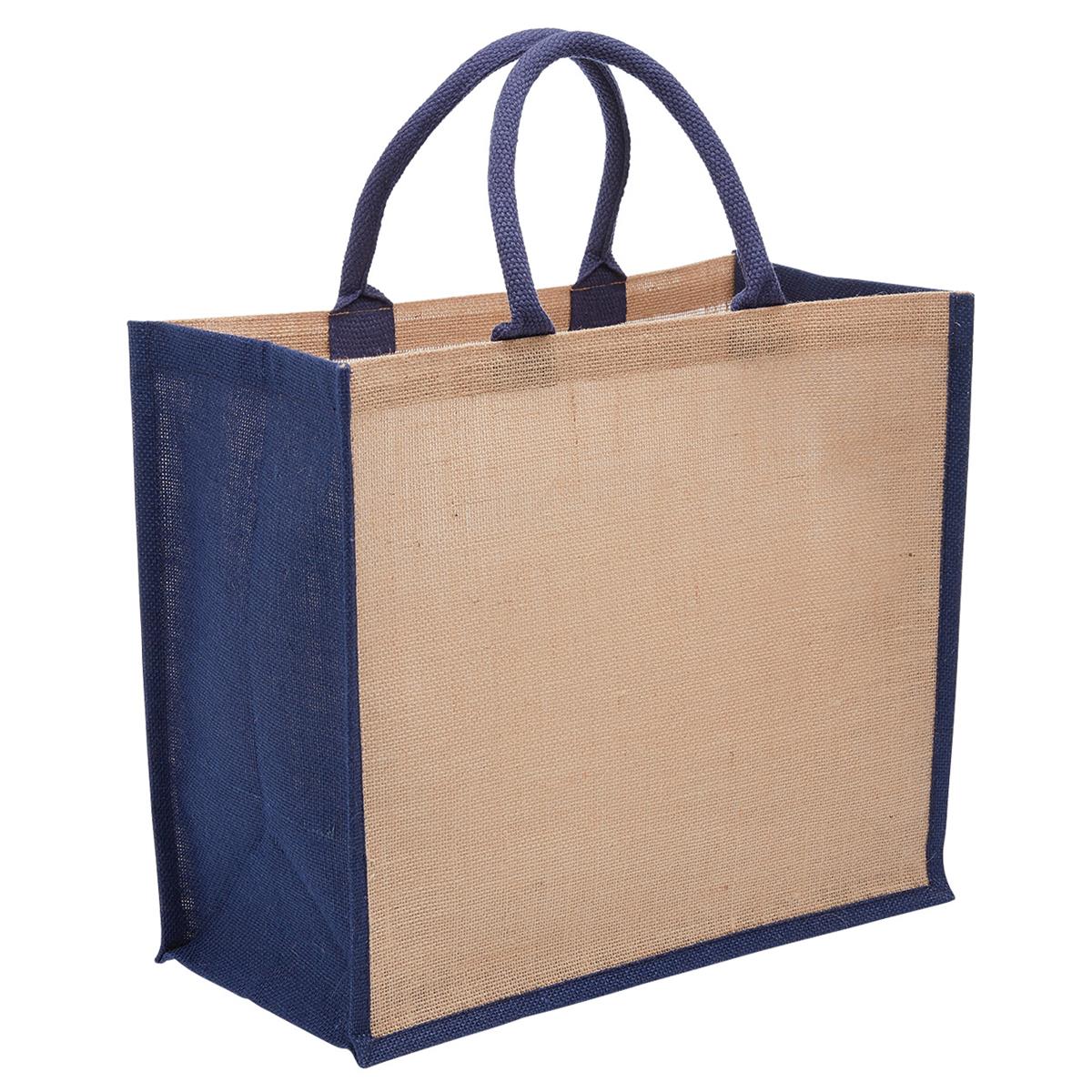 Eco Jute Tote with wide gusset - LEGEND LIFE