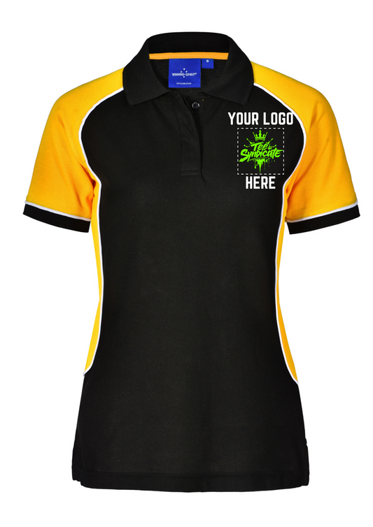 Arena TrueDry Tri-Colour Women's Polo - Winning Spirit