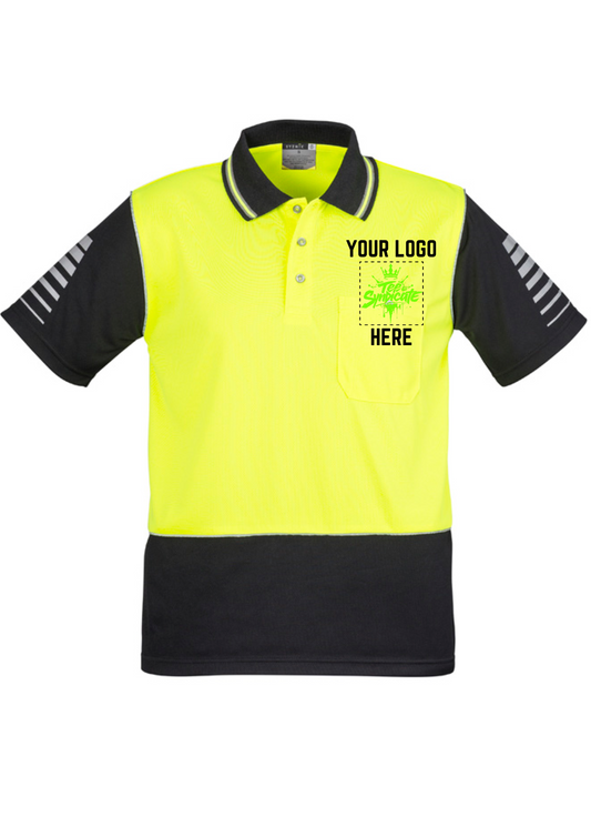 Men's Hi-Vis Zone Polo - SYZMIK