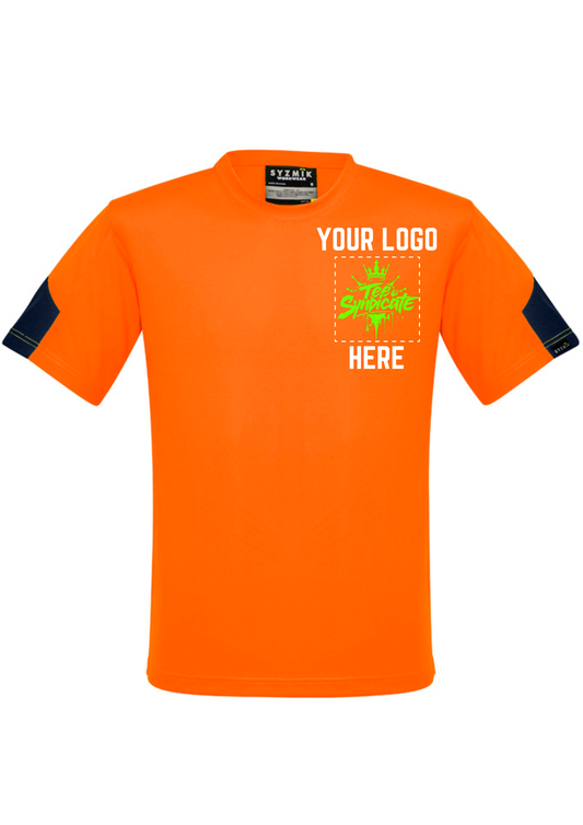 Men's Hi-Vis Squad Tee - SYZMIK