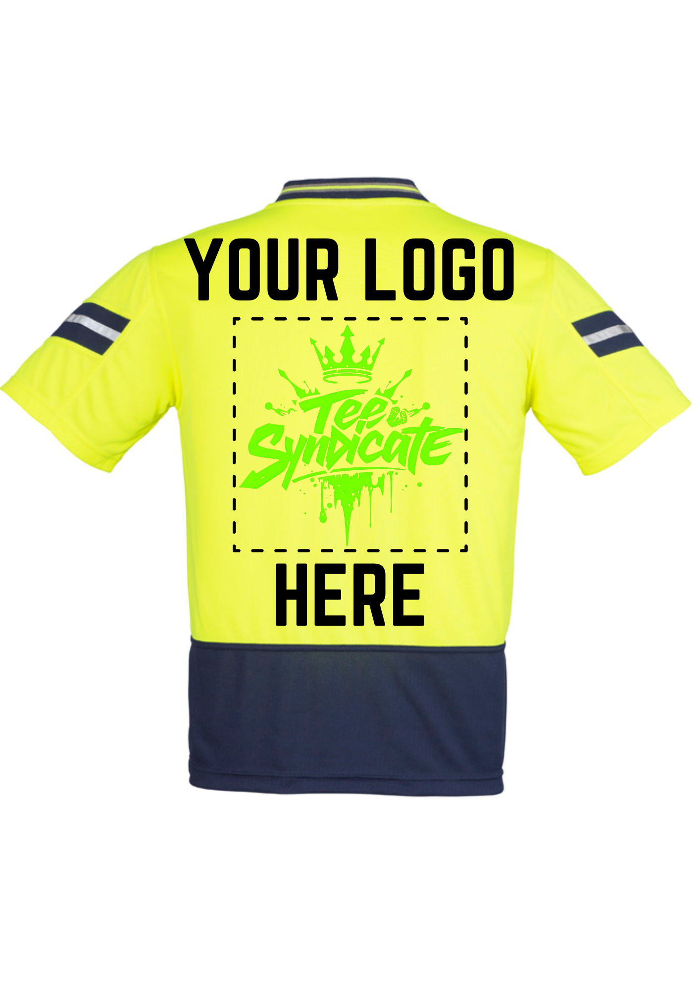 Men's Hi-Vis Astro Polo - SYZMIK