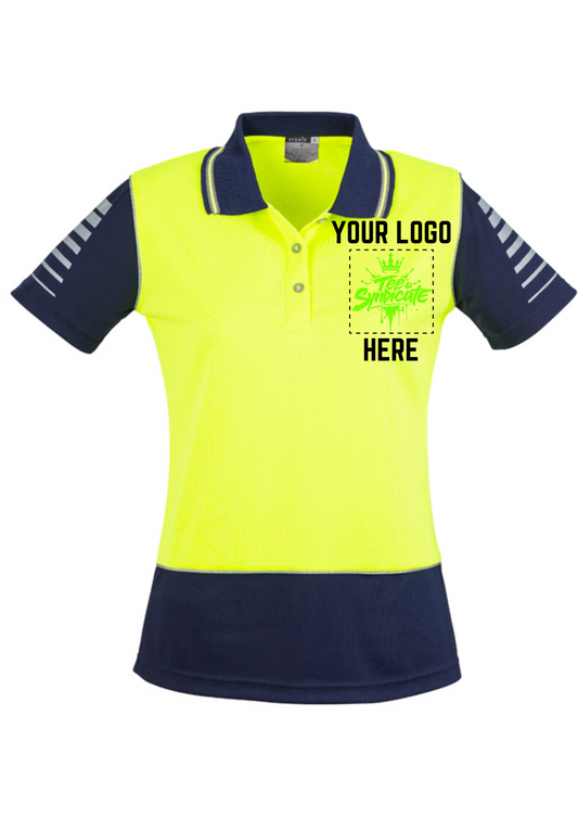 Women's Hi-Vis Zone Polo - SYZMIK