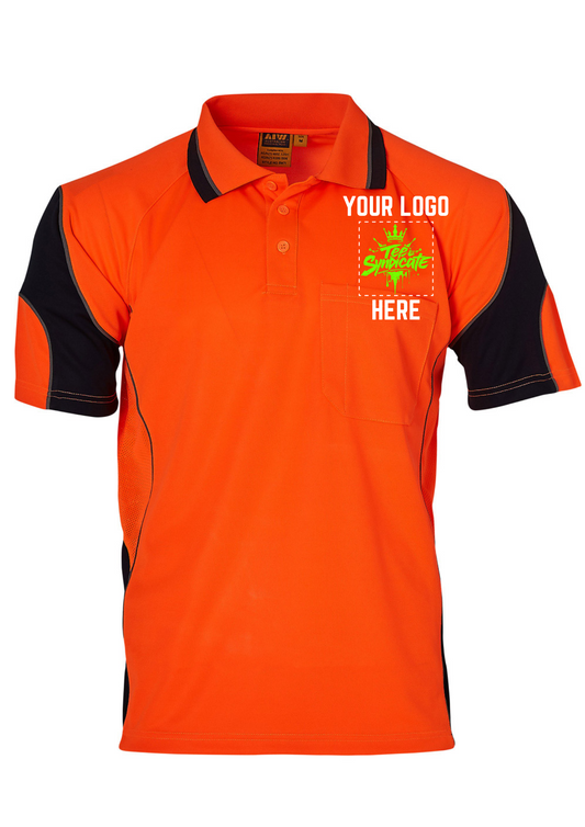 Alliance Hi-Vis S/S Polo - Unisex - All Industrial Wear