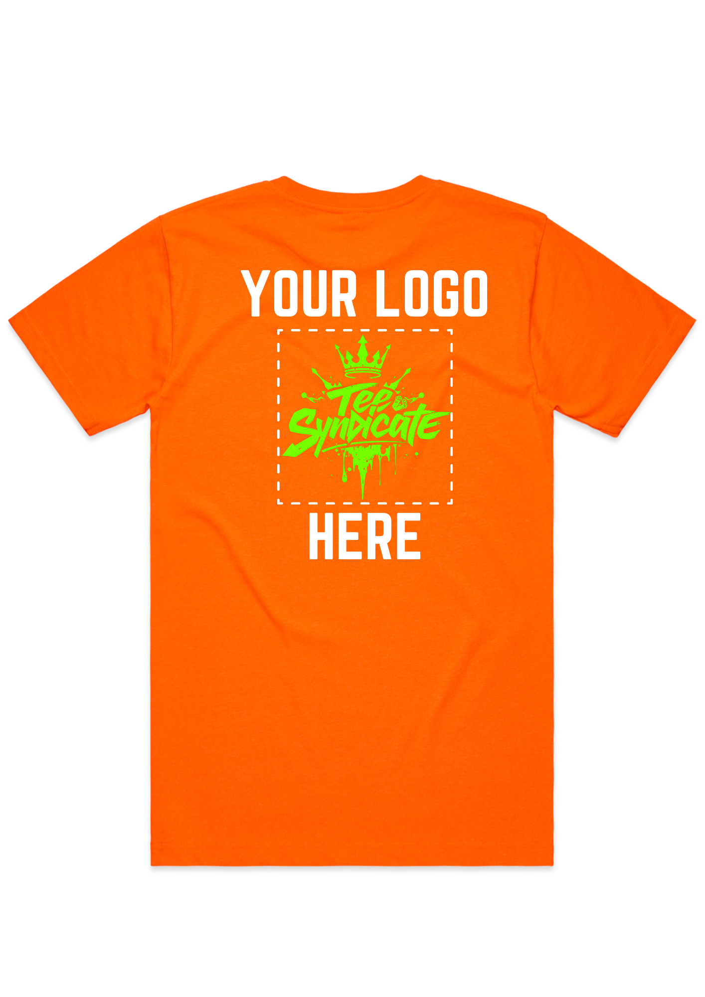 Men's Block Safety Tee - AS Colour