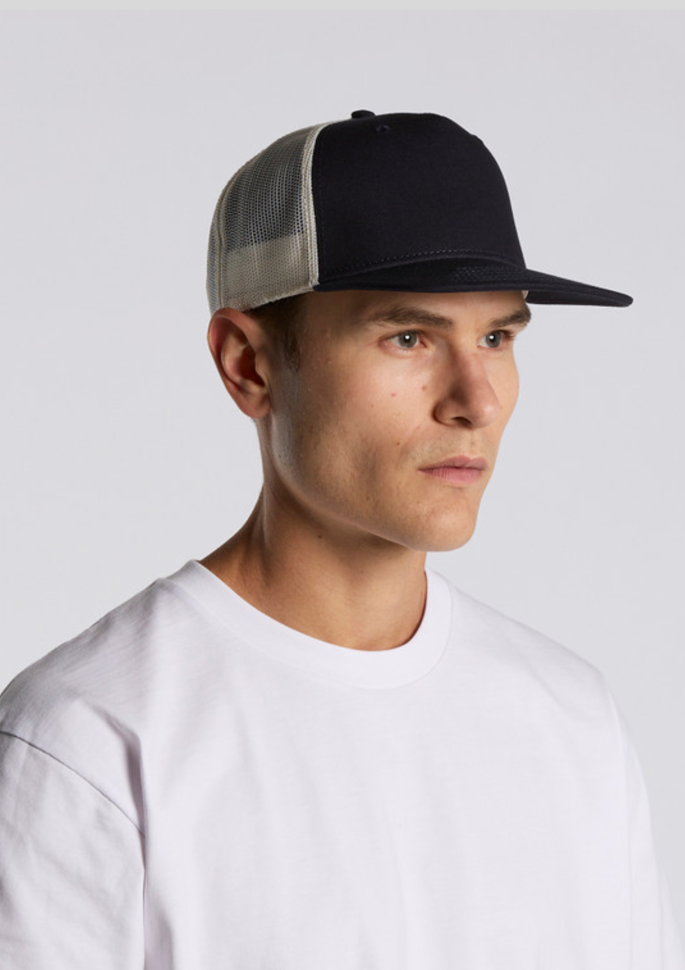 Stock Contrast Trucker Cap - AS Colour