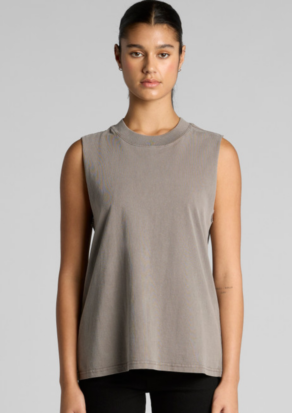 Women's Heavy Faded Tank - AS Colour