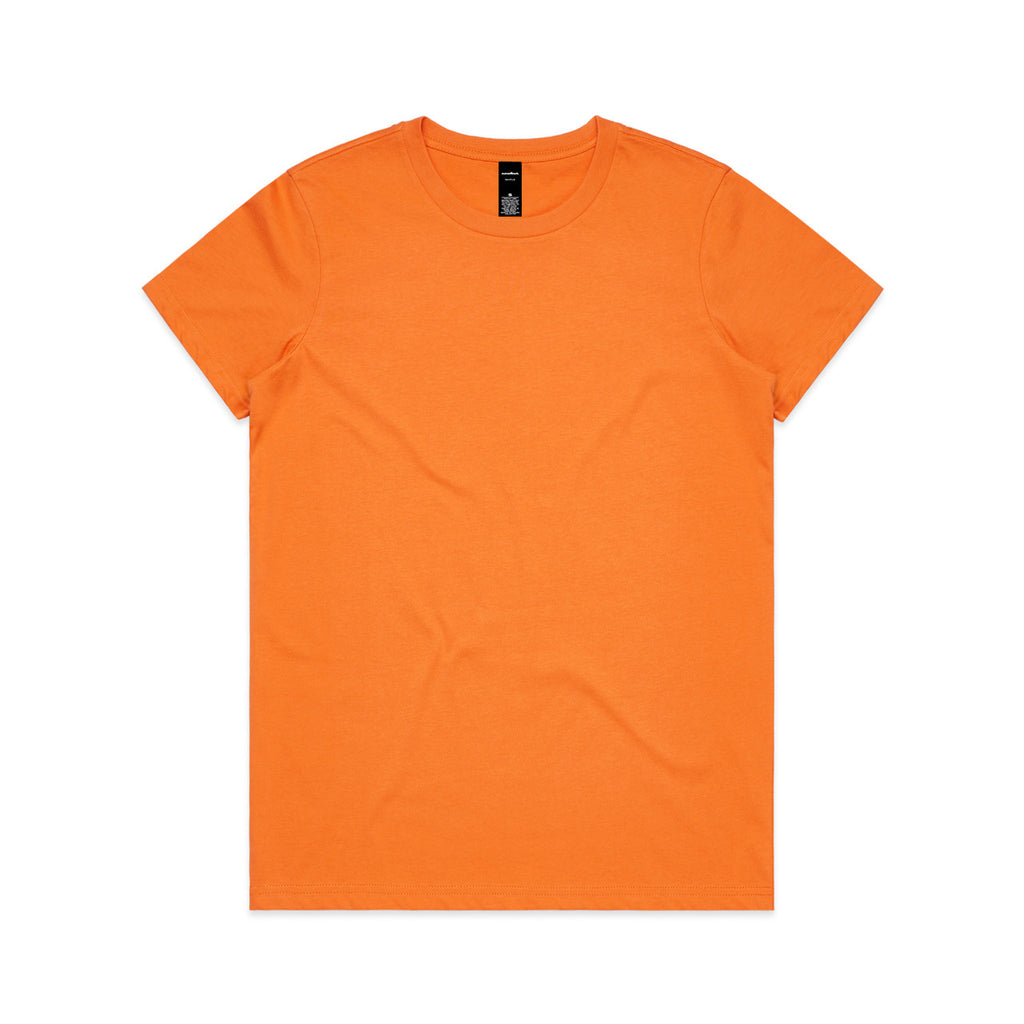 AS Colour 4001 Women's Maple Tee - AS Colour - Orange