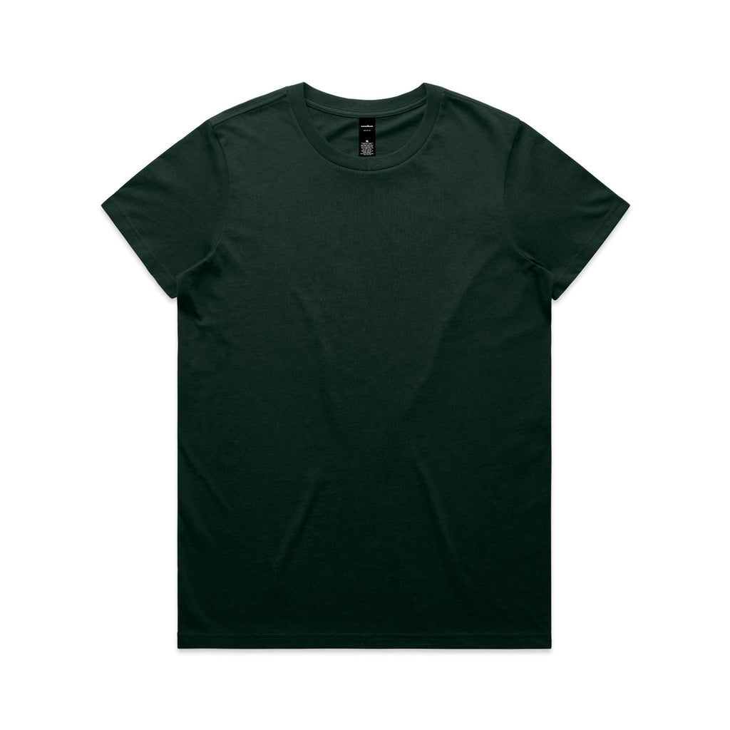 AS Colour 4001 Women's Maple Tee - AS Colour - Pine Green