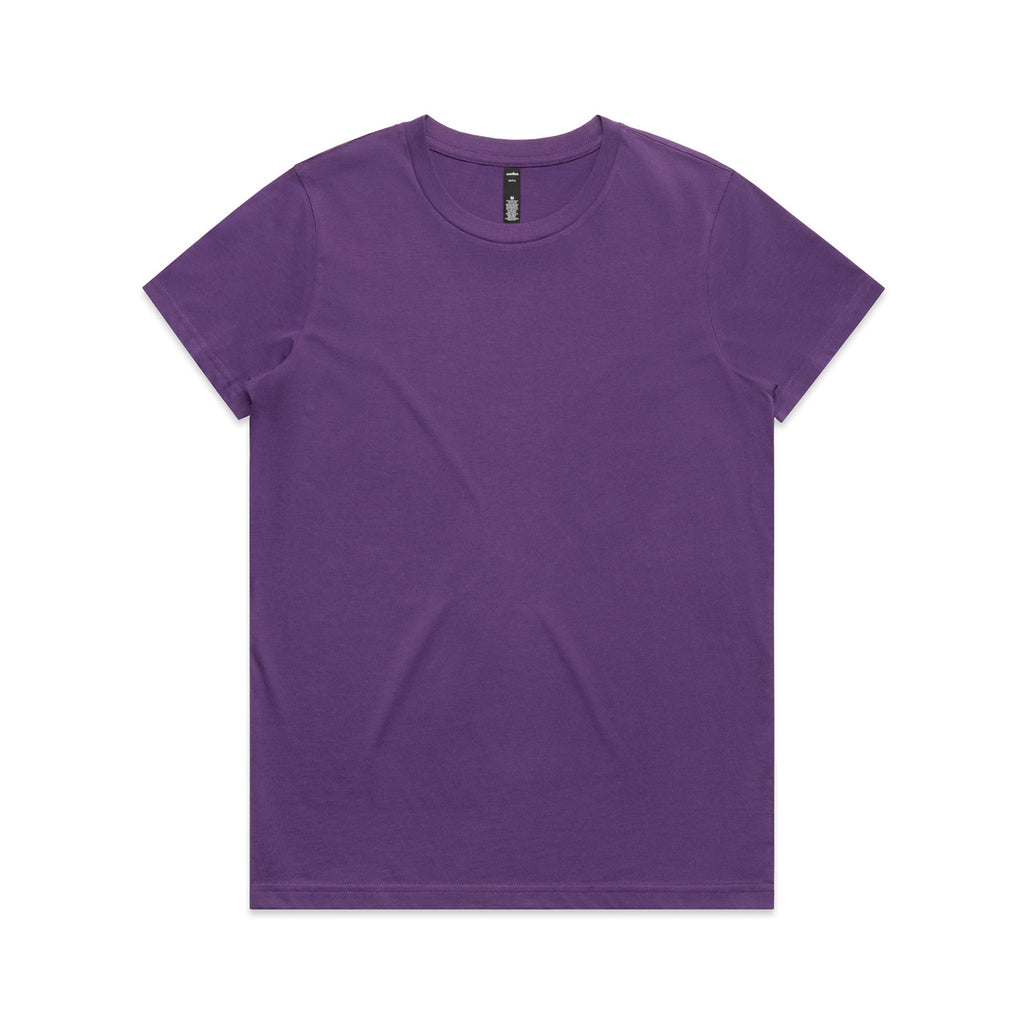 AS Colour 4001 Women's Maple Tee - AS Colour - PURPLE