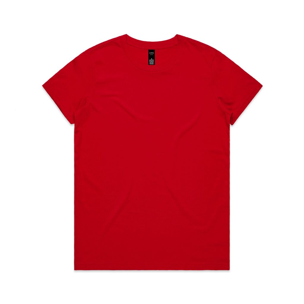 AS Colour 4001 Women's Maple Tee - AS Colour - Red