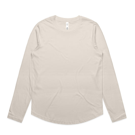 Women's Maple Curve Long Sleeve Tee 4021 - AS Colour
