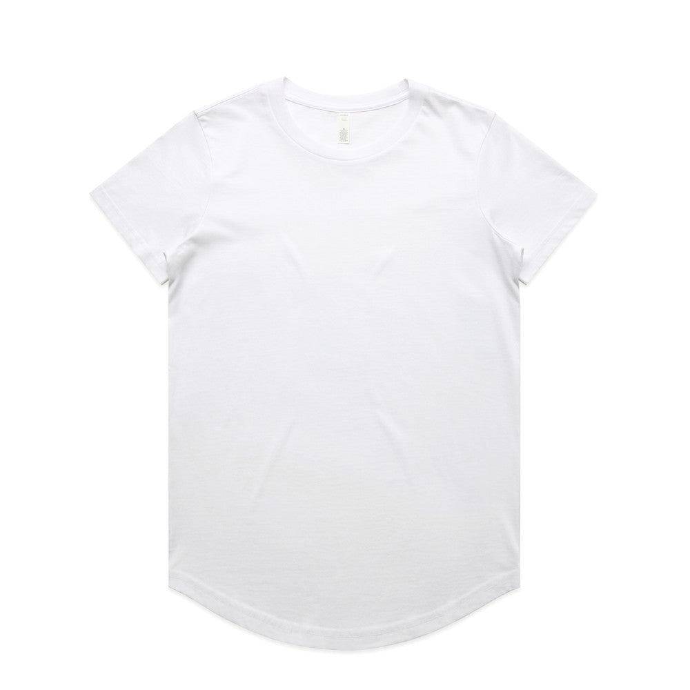 Women's Maple Curve Tee - AS Colour
