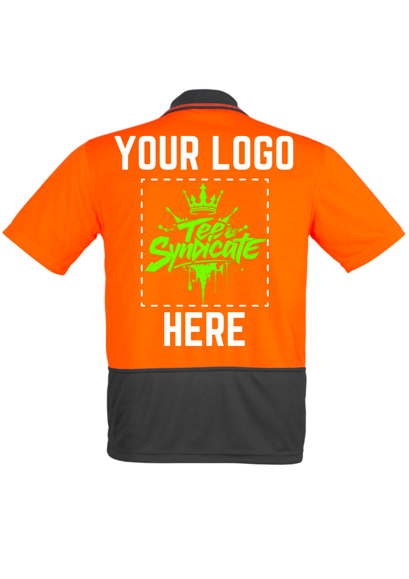 Unisex Hi-Vis Basic Polo - SYZMIK