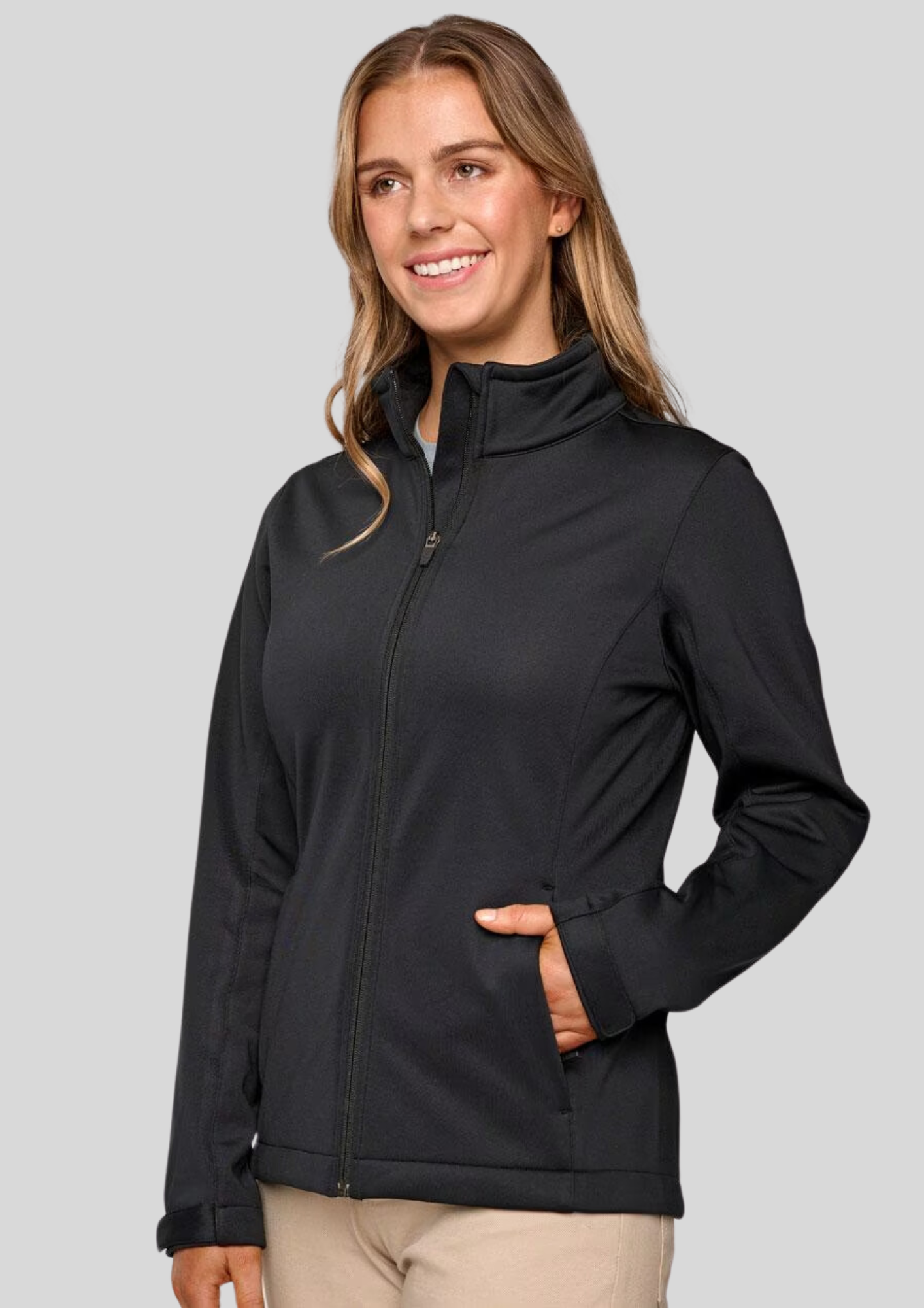 Women's Softshell Corporate Jacket- Winning Spirit