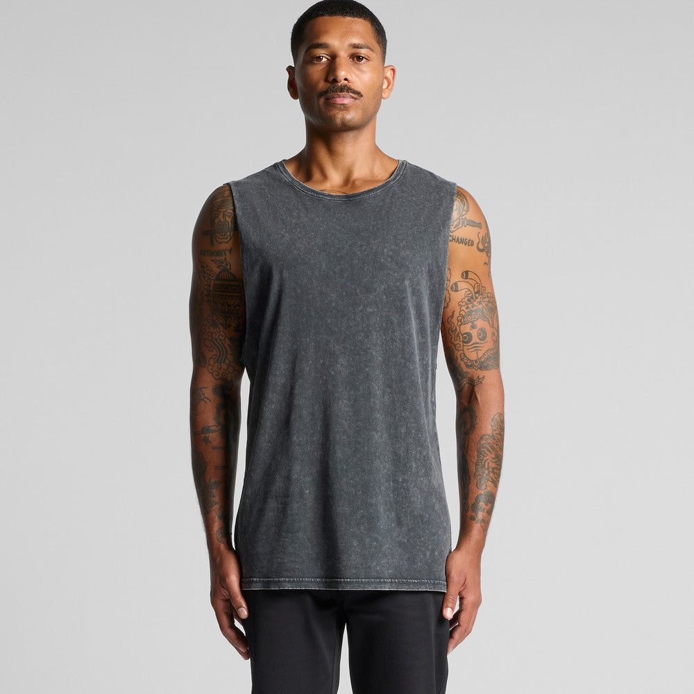 Stone Wash Barnard Tank Tee - AS Colour