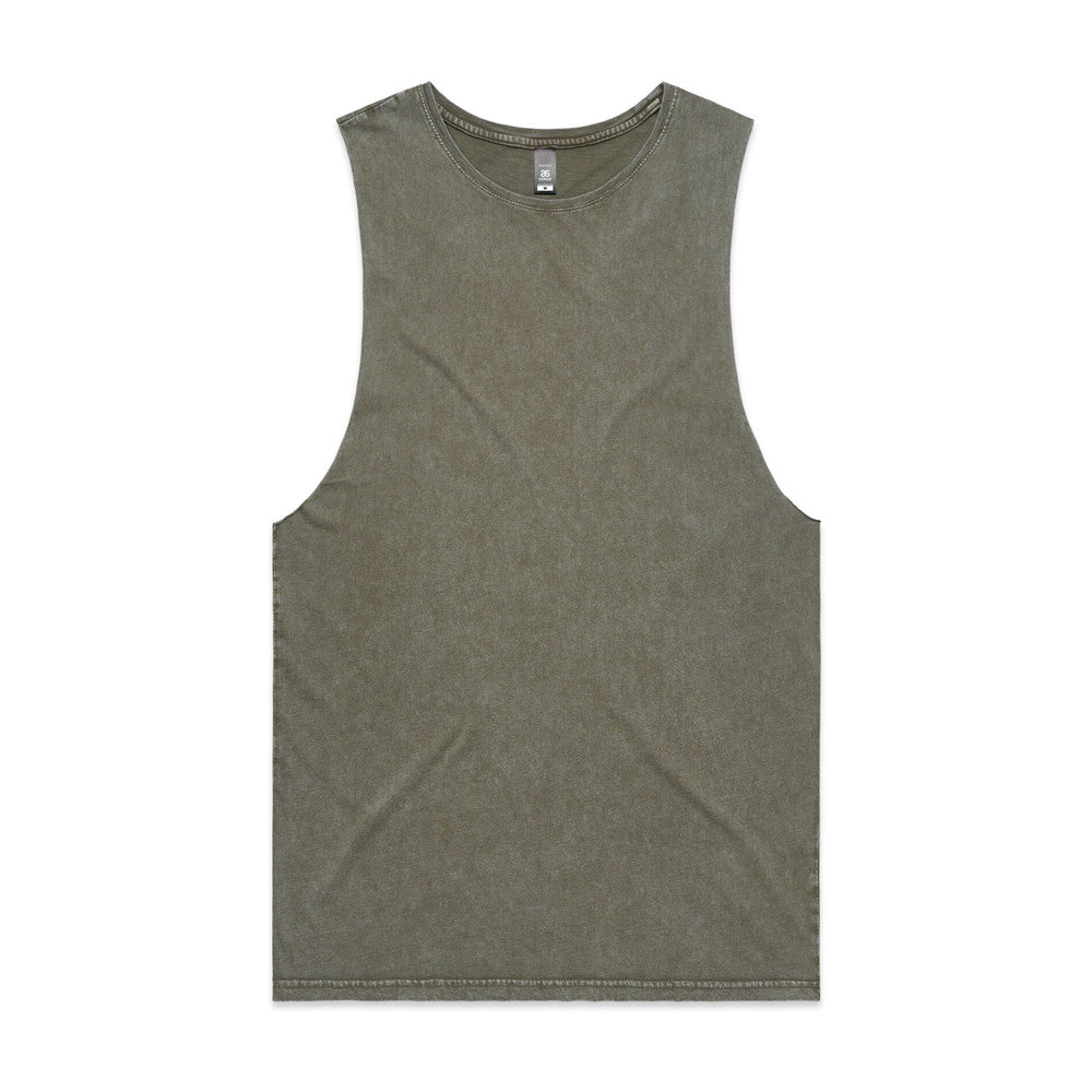 Stone Wash Barnard Tank Tee - AS Colour
