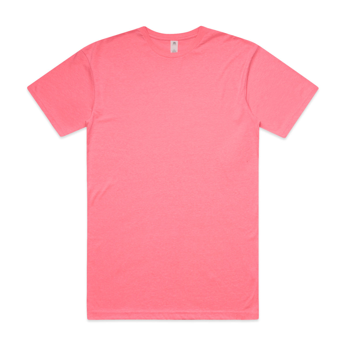 AS Colour 5050F Block Safety Tee - AS Colour - SAFETY PINK