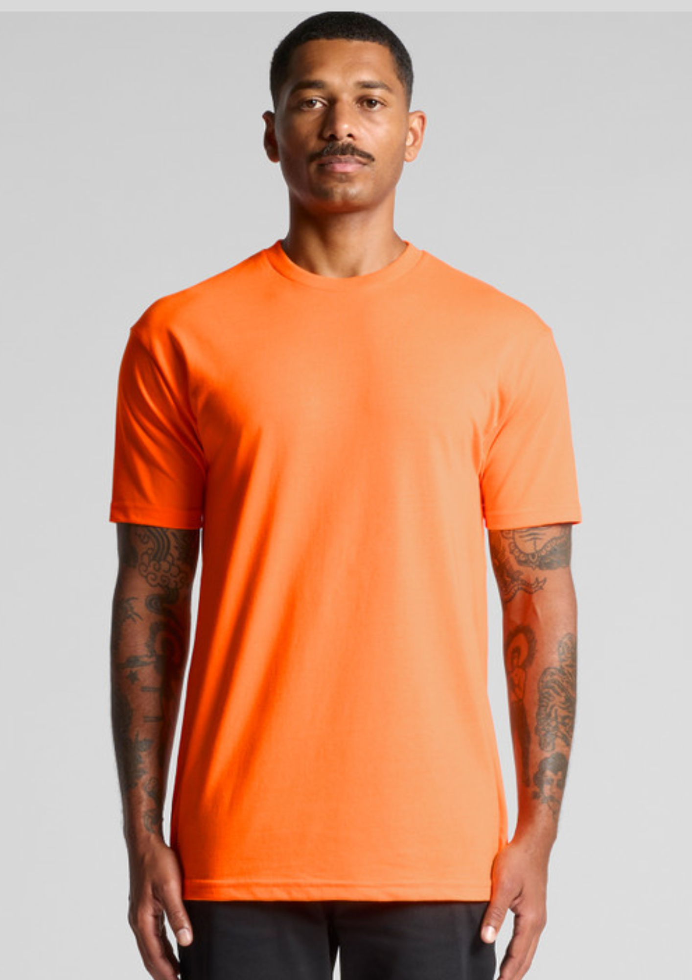 Men's Block Safety Tee - AS Colour