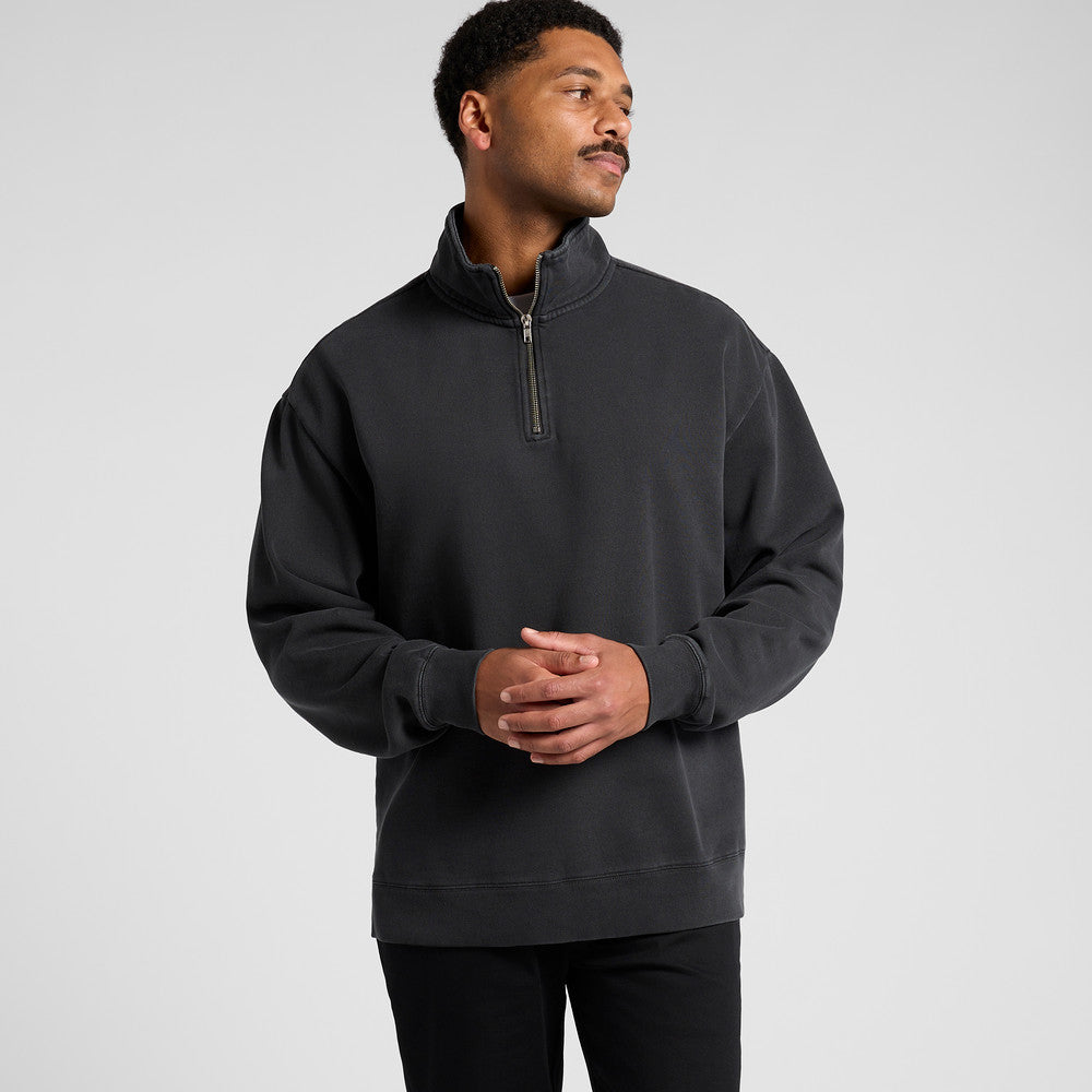 Relax Faded Half Zip Crew - AS Colour