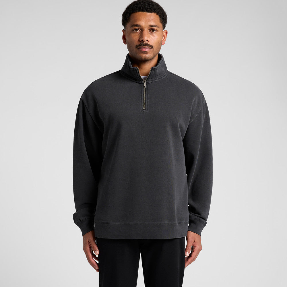 Relax Faded Half Zip Crew - AS Colour