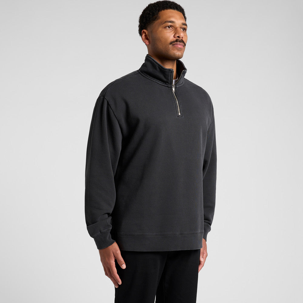 Relax Faded Half Zip Crew - AS Colour