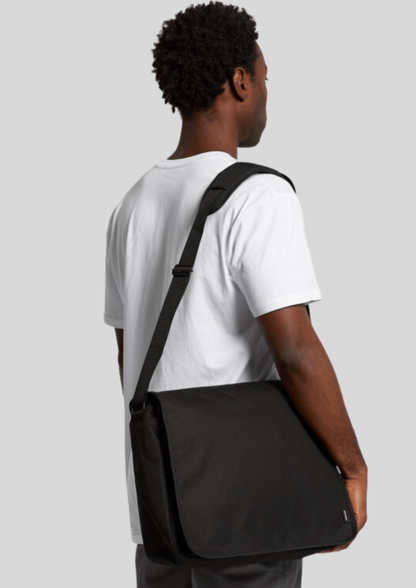 Recycled Messenger Bag - AS Colour