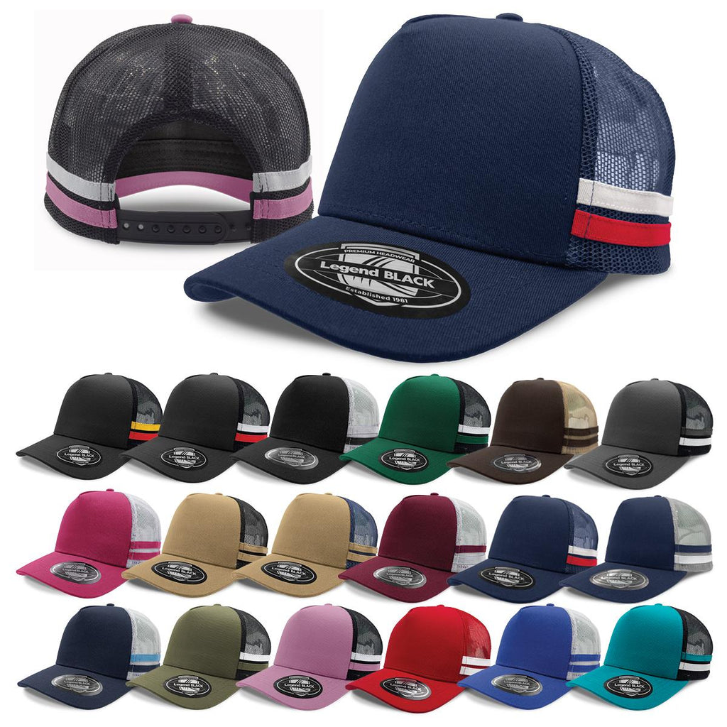 Striped Trucker - LEGEND LIFE