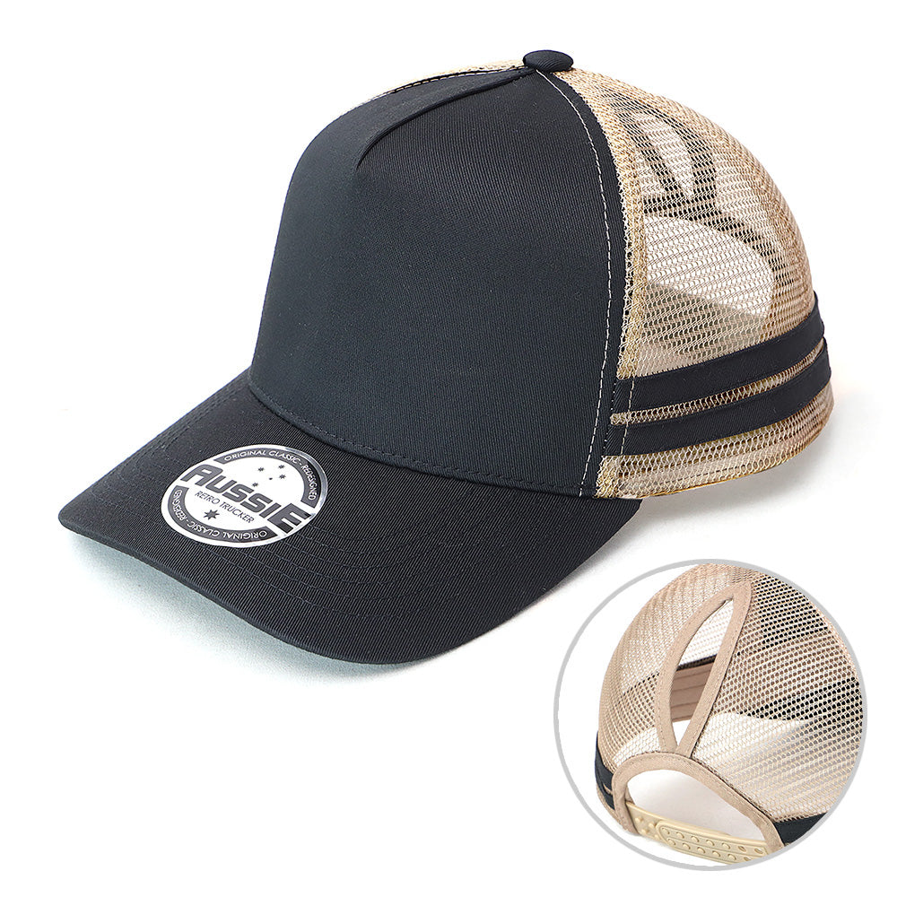 AH457 Ponytail Cap - GRACE COLLECTION