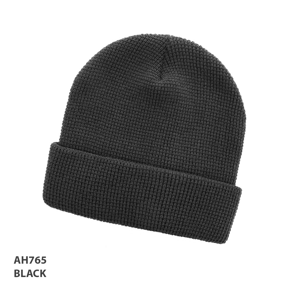 AH765 Grid Knit Beanie - GRACE COLLECTION